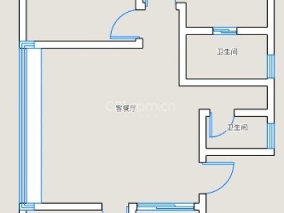 华鸿华宇·未来之星 3室 2厅 105平米