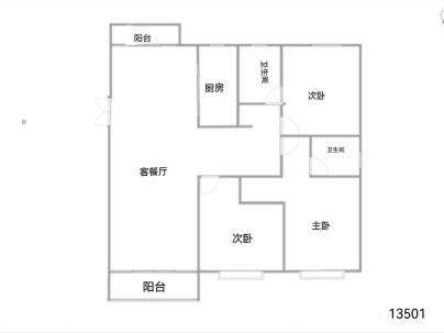 和润佳园 4室 2厅 135.62平米