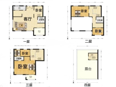 京都市府路壹号 5室 2厅 211.73平米