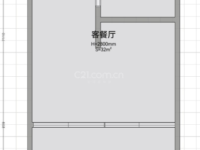 宏润大厦(宏润滨江SOHO) 2室 2厅 78平米