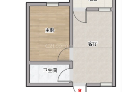 安澜小区 1室 1厅 39.7平米