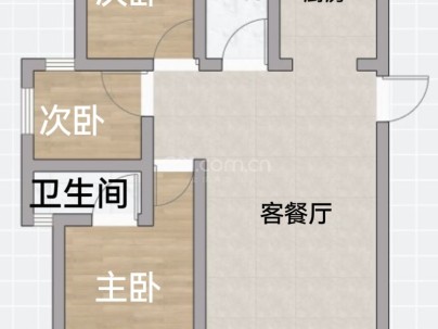 望悦江庭（开发区西单元C-16地块） 2室 1厅 130平米