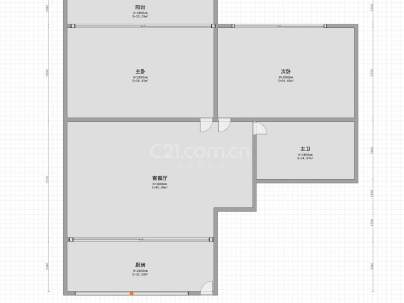 徐衙巷小区 2室 1厅 65.5平米