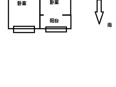 双井头新村 1室 1厅 46.64平米