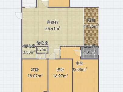 龟湖水乡（湖萃湾） 4室 2厅 162平米