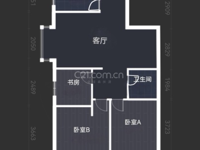 新田园一组团 3室 1厅 98.9平米