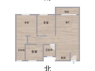 双桥小区 3室 1厅 101.63平米