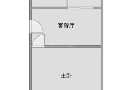 上陡门2组团 1室 1厅 43平米