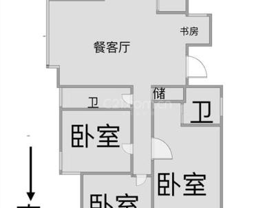 府东家园 3室 2厅 166平米