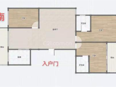 万和嘉园 3室 2厅 128.6平米