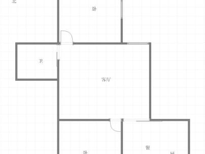 鹿城大厦 2室 1厅 95.87平米