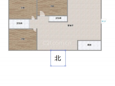 龙宁锦苑 3室 2厅 140平米
