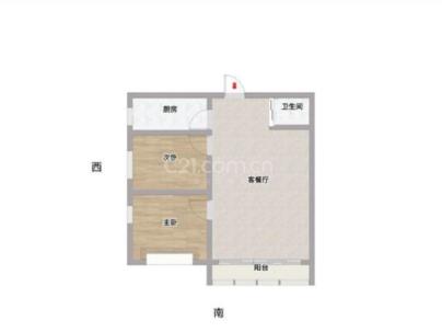 永川锦园 2室 1厅 105平米