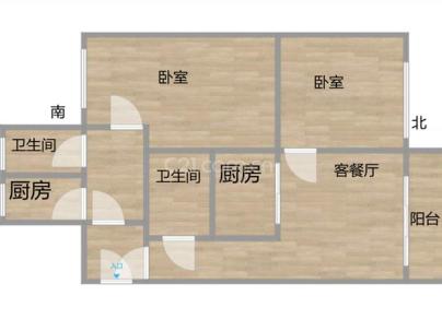 金竹锦园 4室 2厅 120平米