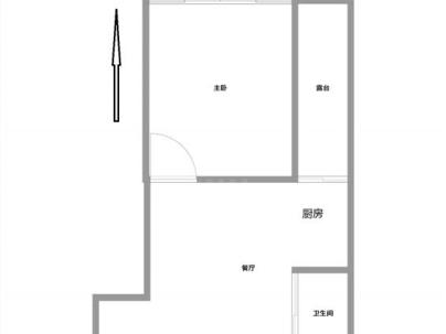 金浦嘉园 1室 1厅 44平米