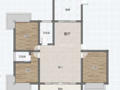 东晟家苑二期 3室 2厅 152平米