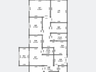 永滨家园 5室 2厅 185平米