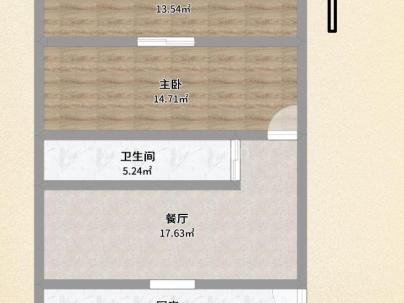 群艺大楼 1室 1厅 47平米