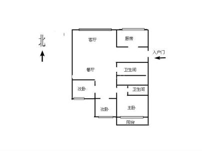 黄龙康园 3室 2厅 125平米