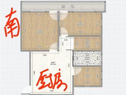 三官殿巷 3室 1厅 75平米