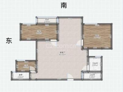 万盛锦园 3室 2厅 130平米