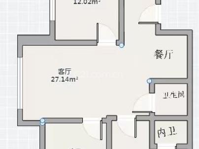 锦江家园 3室 2厅 102.15平米