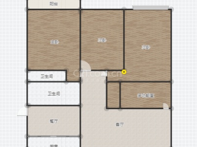 金色家园北区 4室 2厅 143.29平米