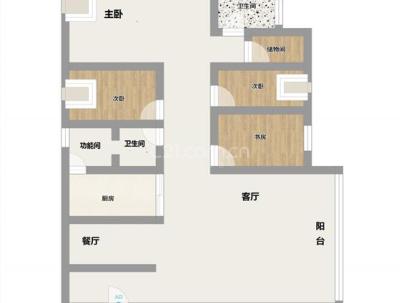墨斗小区 5室 2厅 206平米