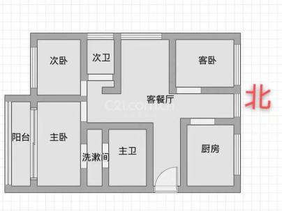 罗西住宅区一组团 3室 2厅 149平米
