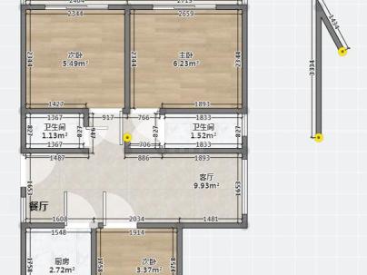 东展锦园 3室 1厅 120平米