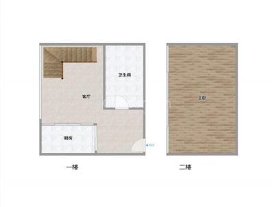 嘉福公寓 1室 1厅 42平米