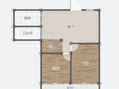 聚鑫苑 2室 2厅 89平米