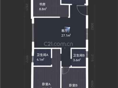 金韵华庭（南塘C-30地块安置房） 3室 2厅 113平米