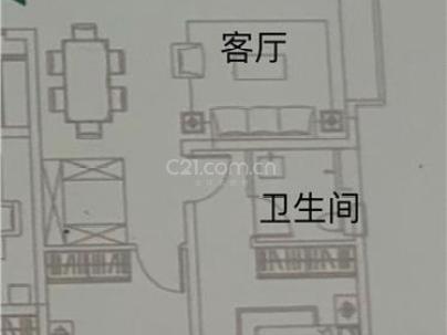 云川华庭 2室 2厅 110.87平米