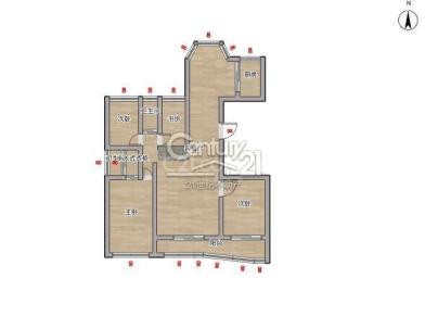 中央公馆 4室 2厅 145平米