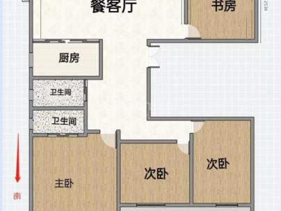 江宸馨园 4室 2厅 179平米