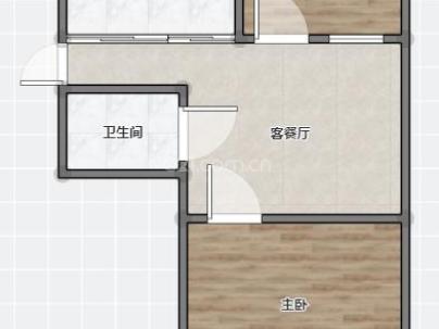 东游新村 2室 1厅 51.88平米