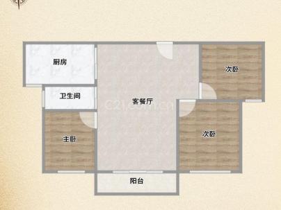曹甲家园二组团 4室 2厅 110平米