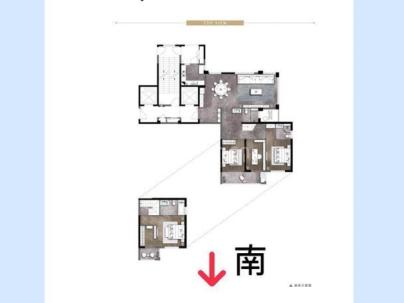 江峰阁（金地瓯江峯汇） 4室 2厅 159平米