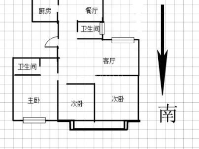 东鸿锦园 3室 2厅 137平米