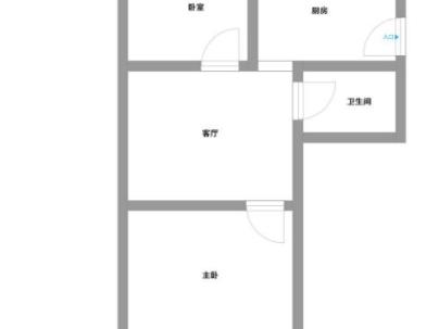 瑞锦组团 2室 1厅 64.5平米