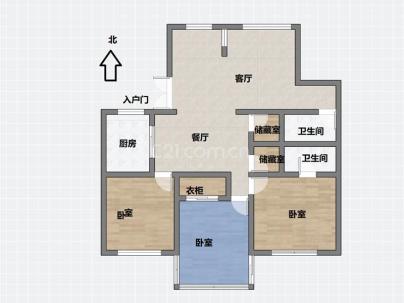 高田公寓 3室 2厅 130平米