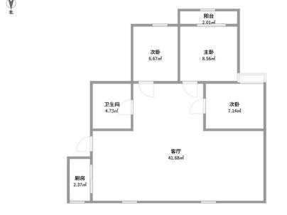 万和嘉园 3室 2厅 118平米