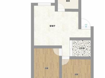 黄龙6区清泉 2室 2厅 67平米