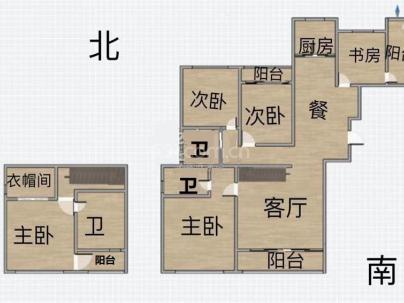 翠湖里 4室 2厅 188平米