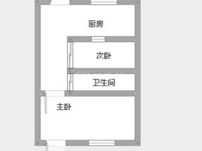 水心汇昌金 2室 1厅 42.47平米