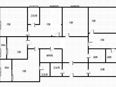 惠南家园 5室 3厅 207.35平米