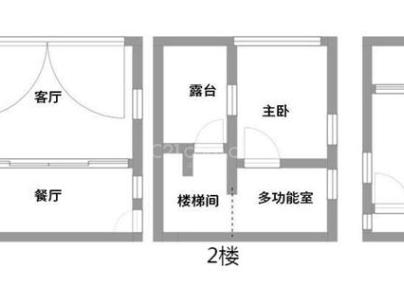 小虹桥 3室 1厅 96平米