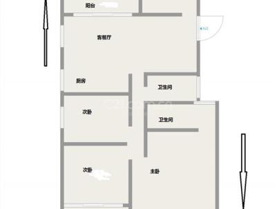 新希望玉锦麟 3室 1厅 141平米