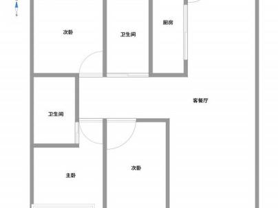 德香园 3室 2厅 130平米